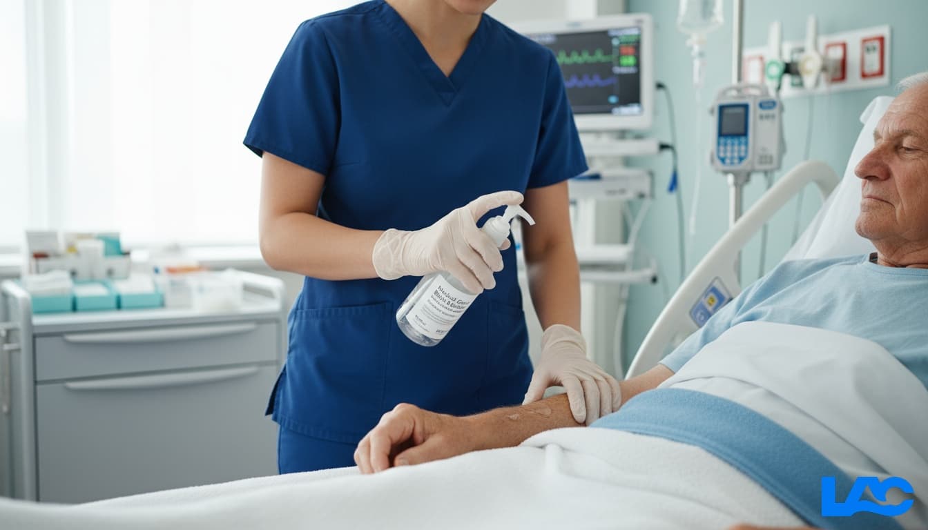 Medical bath and body essentials for clinical hygiene - trusted by healthcare professionals, LAC Health