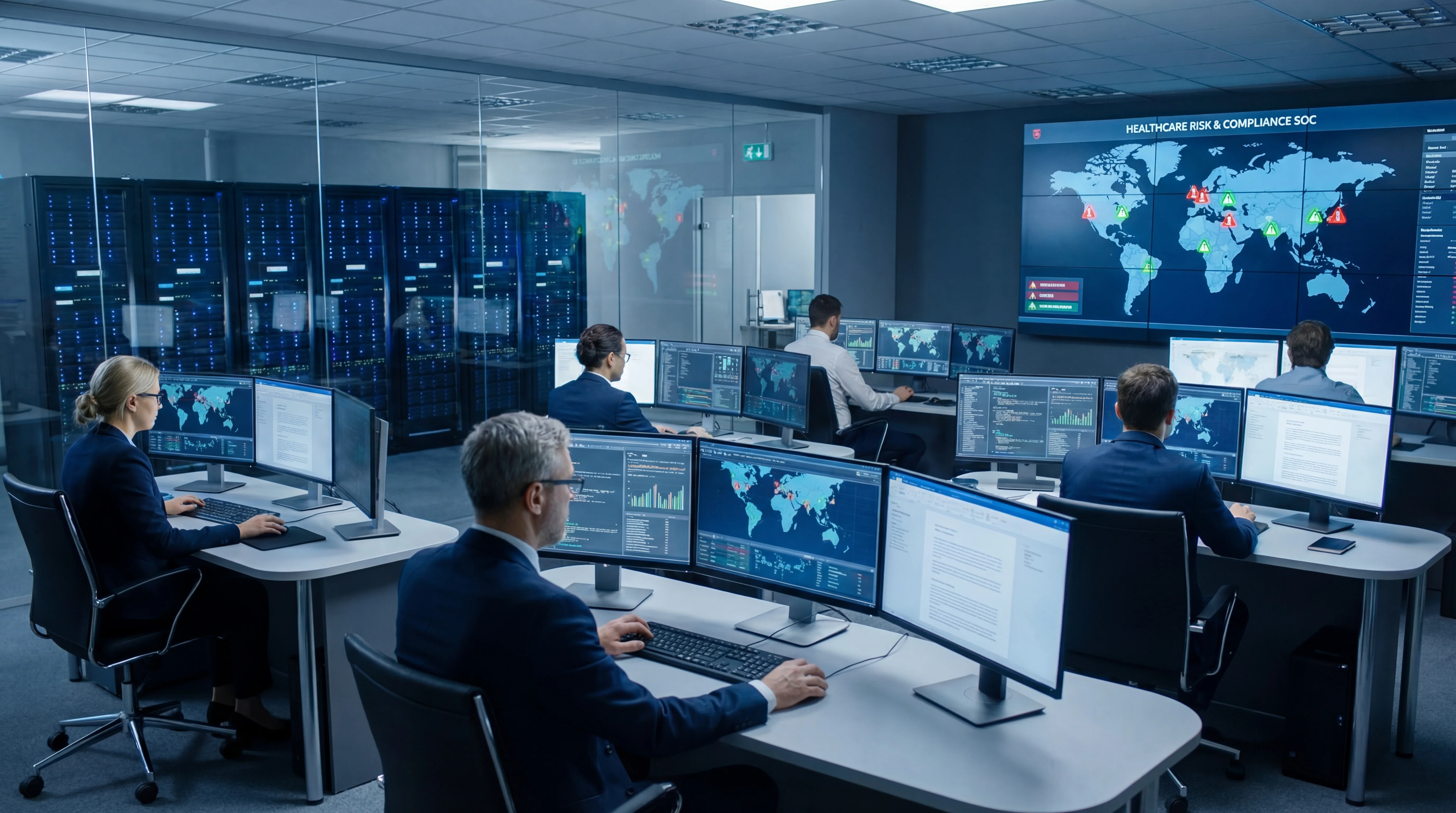 Healthcare risk management operations center