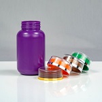 Colored Capsule Bottles