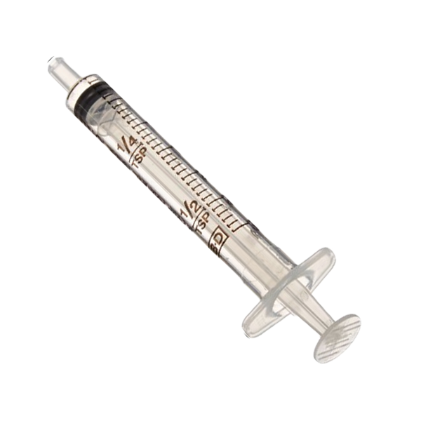 BD Oral Dispensing Syringe, 3mL, Clear, 100/BX