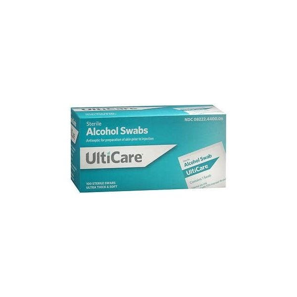 Ultimed UltiCare Sterile Alcohol Prep Pads, Box of 100