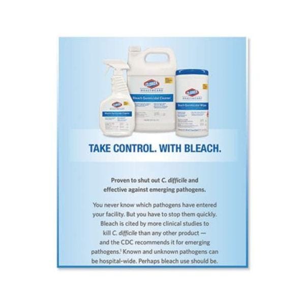 Clorox Healthcare® Germicidal Wipes, 70 Count Canisters