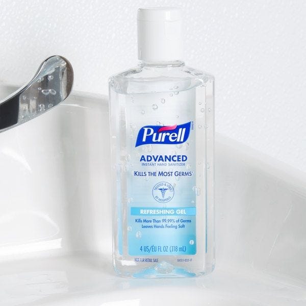 PURELL® Advanced Instant Hand Sanitizer Gel, 4 oz.