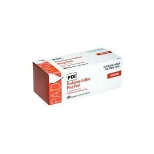 PDI PVP Iodine Prep Pads, 2" x 2.5", Qty. 100