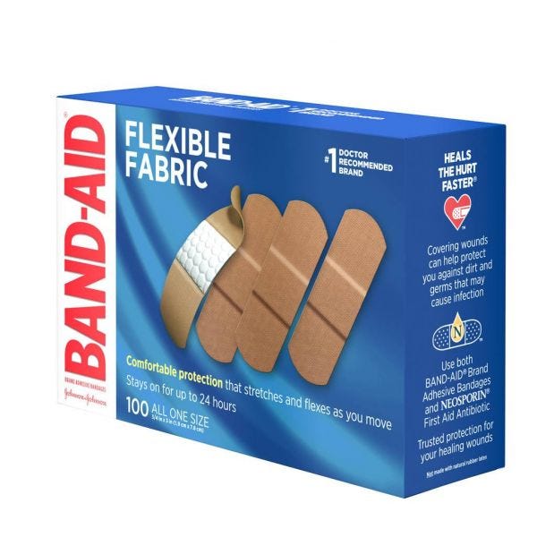 Band Aid Brand Tough Strips Adhesive Bandages