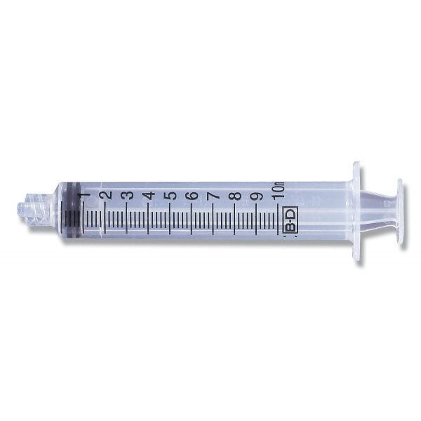 BD 10cc Syringe Only, Luer Lock Tip, 200 BX, 302995