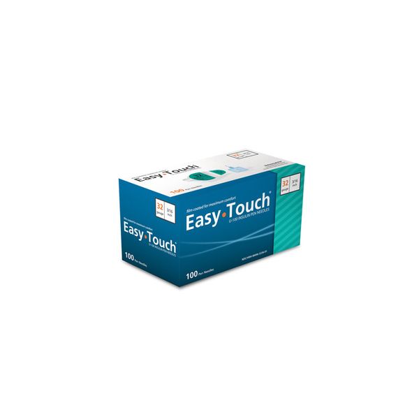 Easy Touch 32g x 3/16 Diabetic Pen Needles (Qty. 100)
