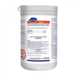 Avert Disinfectant Wipes, More than 2x stronger than Clorox Healthcare® Germicidal Wipes! 160 Wipes Per Canister