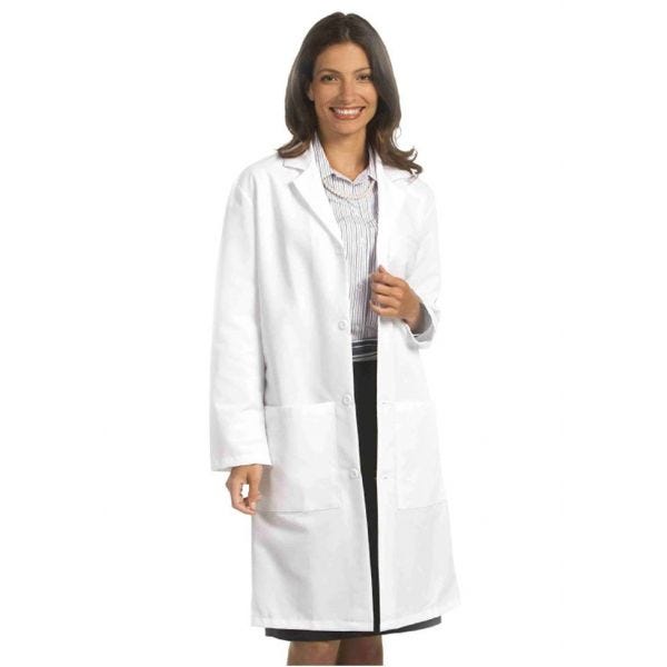 Unisex Basic White Lab Coat
