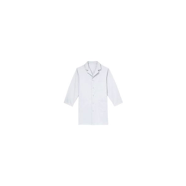 Unisex Basic White Lab Coat