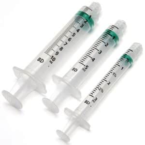 SYRINGES AND NEEDLES