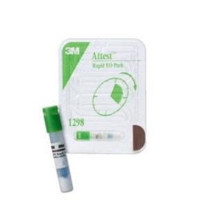 Attest Rapid Ethylene Oxide Biological Indicator Test Pack  1298  Green Cap  4 hr - 1298