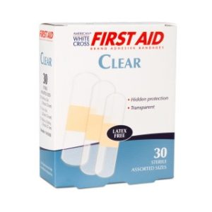 Clear Adhesive Bandages 1x3 - 30BX  24 BXCS - 1415033