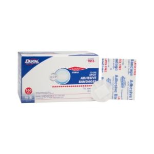 Clear Adhesive Bandages  78  Spot  100BX - 7615
