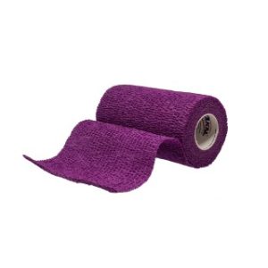 Cohesive Bandage  4 x 5 yd  Purple  Non-Sterile - 8046PLLF