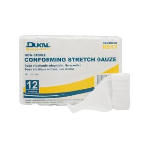 Conforming Stretch Gauze  Basic Care  2  Non-Sterile - 8517