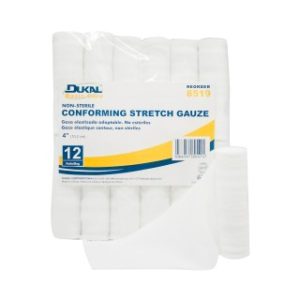 Conforming Stretch Gauze  Basic Care  4  Non-Sterile - 8519