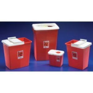 Container Sharps 8gal Pp Temporary Final Closure Rd ea  10 EACA - 8980