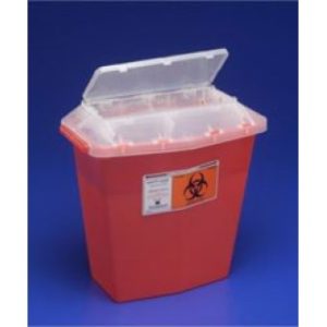 Container Sharps Sharps-A-Gator 5qt Polypropylene Red Ea  30 EACA - 31144010