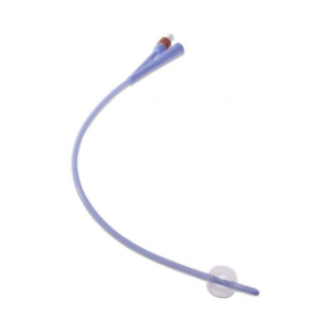 Dover 100% Silicone Foley Catheter  Coude Tip  30 mL  2-Way - 23022C