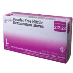 Exam Glove  Nitrile  Medium  Powder Free (PF) - 212-22