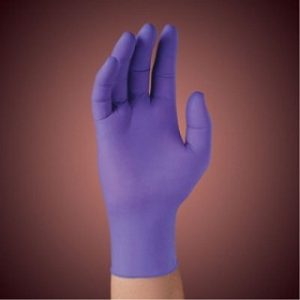 Glove Exam PF Nitrile LF Medium Sterile Purple Pairs 50PrBx  4 BXCA - 55092