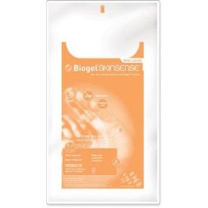 Glove Surgical PF Synth LF Sz 6.5 Blu Biogel Skinsense 50PrBx  4 BXCA - 31465