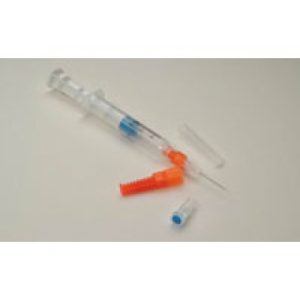 KIT ARTERIAL BLOOD GAS COLLECTION 3ML SYRINGE 23G X 1IN & 22G X 1-12IN 25IU DRY LIHEP ALCOHOL PREP POVIDONE PREP ICE BAG SURE LOK NEEDLE PROTECTION STERILE (100CS) - 4699P-1