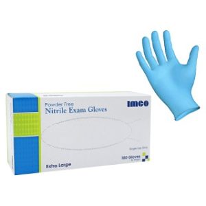 Medical Nitrile Powder-Free Non-Sterile Exam Gloves  Large - Provides Protection Against Harmful Fentanyl Contact  2 000 PerCs - 4503-IMC
