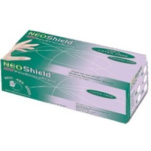 Neoshield Regular Gloves Green Polychloroprene Bpa Free Size M 100Bx 10BxCs - PC30