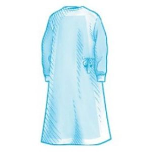 Poly-Reinforced Surgical Gown with Towel Astound Adult Large Blue Sterile AAMI Level-4  20 PerCs - 9010