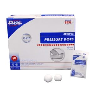 Pressure Dots 1  Sterile - 50BX  10 BXCS - 9552