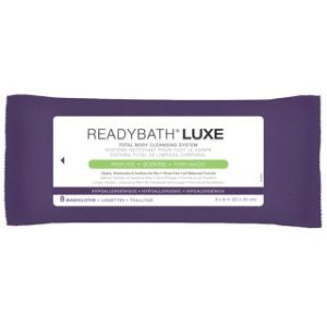 ReadyBath LUXE Total Body Cleansing Heavyweight Washcloths, Scented, 8/PK, 24 PK/CS