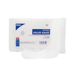 Rolled Gauze  6 x 5 yd 2-Ply  Non-Sterile  6BG - 406