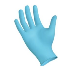 SemperGuard Industrial Nitrile - Powder-Free  Fingertip Textured Gloves  Large Size  100 GlovesBox - INIPFT104