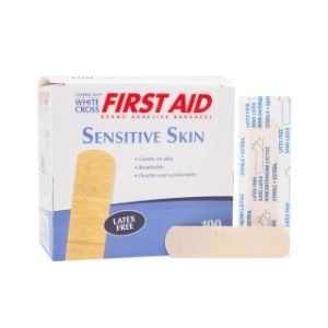 Sensitive Skin Adhesive Bandages 34 x 3  100BX  12 BXCS - 89114