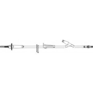 SET ADMINISTRATION IV 100IN (254 CM) APPX 12.3 ML  15 DROP WCLAVE(R)  ROTATING LUER DEHP-FREE LATEX-FREE  25CS - B9178