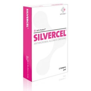 Silvercel Alginate Dressing 2x2 10BX  5 BXCS - 800202