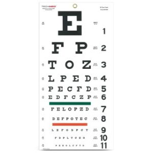 Snellen Eye Test Chart  1EA - TM3050