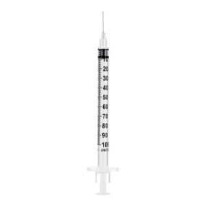 SOL-M 0.3ml Insulin Syringe wFixed Needle 31G x 6mm (U-100 insulin only) (PE Bag)  1000Case - 163311564B