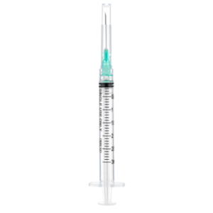 Sol-M 1mL Luer Lock Syringe without Needle Tray (PP)  1000Case - 180001T