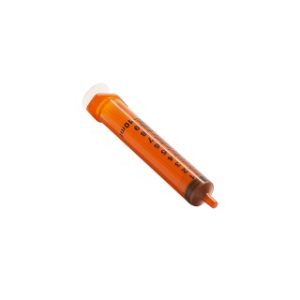 Sol-M 1mL Oral Dispensing Syringe Amber With Tip Cap  Gasket type  Bulk  Non-sterile - 21001GANSB