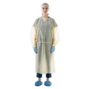 Sol-M AAMI Level 1 Isolation Gown  Universal  100Case - IG232U1111