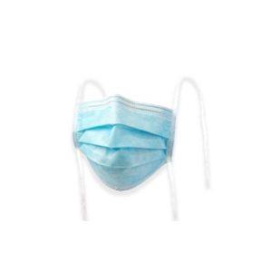 Sol-M ASTM Level 2 Surgical Mask with tie-back  Blue  2000CS - MSK032