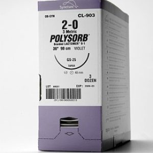 SUTURE  POLY  20  12X18 - L13