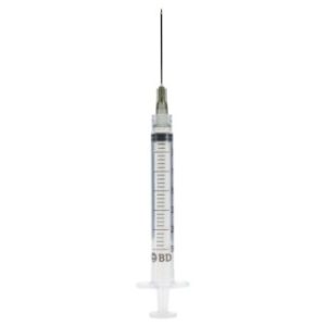 Syringe 3cc LL 22gx1 w Detachable PrecisionGlide Needle 100Bx  8 BXCA - 309572