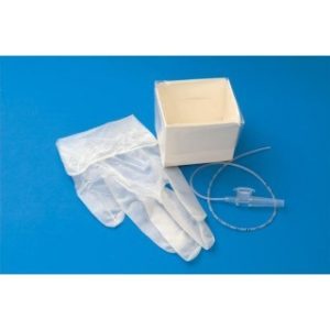 Tri-Flo Suction Cath-N-Glove Economy Catheter Kit  56 Fr  Two powder-free vinyl glove  100CS - 4893T
