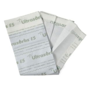 White Absorbent Polymer Ultrasorbs Extra Strength Drypad and Drawpad  30'' x 36'' (76 x 91 cm), 50 EA/CS