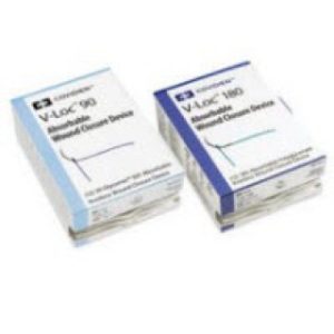 Wound Closure 4-0 Synthetic P-12 V-Loc 180 Clr 18 BarbLoop 12Bx - VLOCL0023